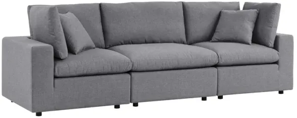 Commix Sunbrella® Outdoor Patio Sofa by Modway Gray