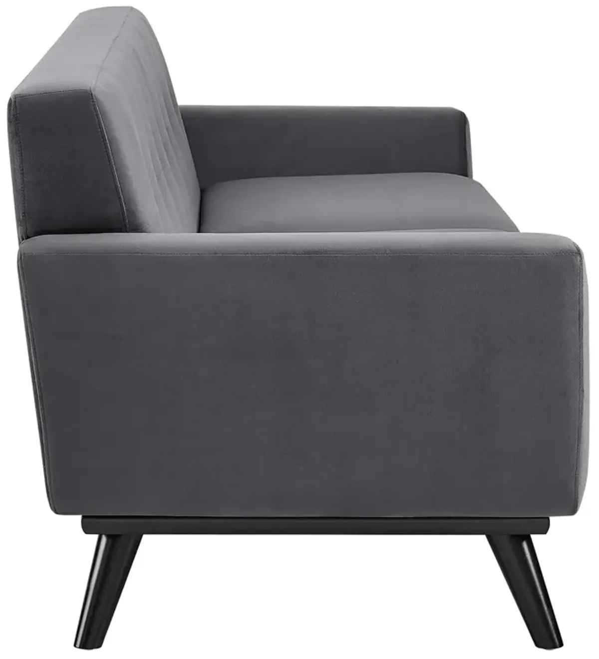 Engage Performance Velvet Sofa by Modway Gray