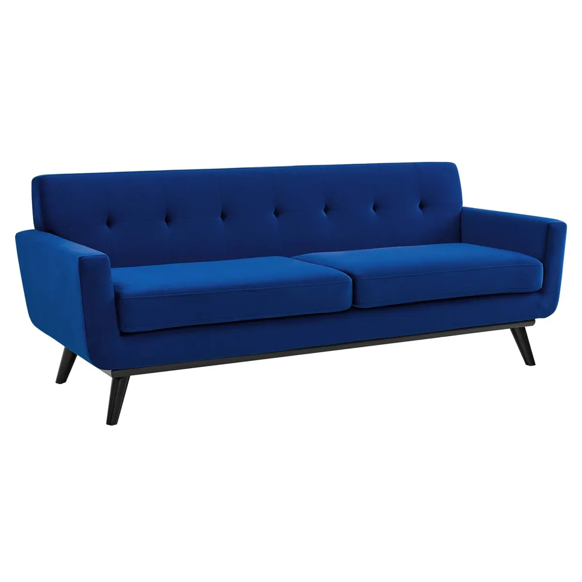 Engage Performance Velvet Sofa by Modway Navy