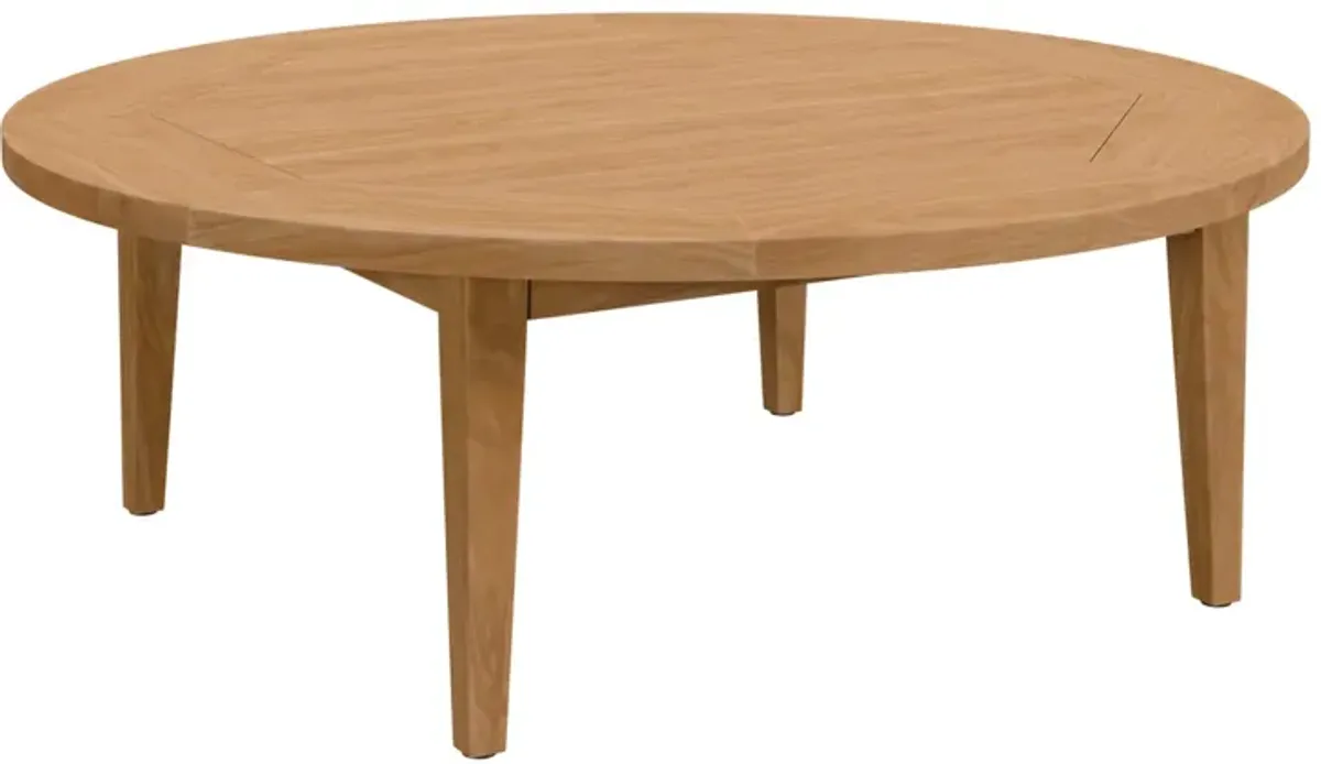 Brisbane Teak Wood Outdoor Patio Coffee Table by Modway Natural