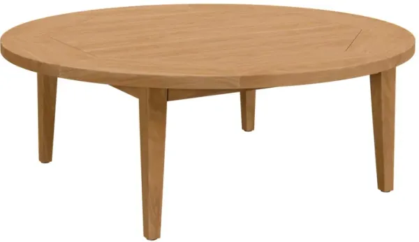 Brisbane Teak Wood Outdoor Patio Coffee Table by Modway Natural