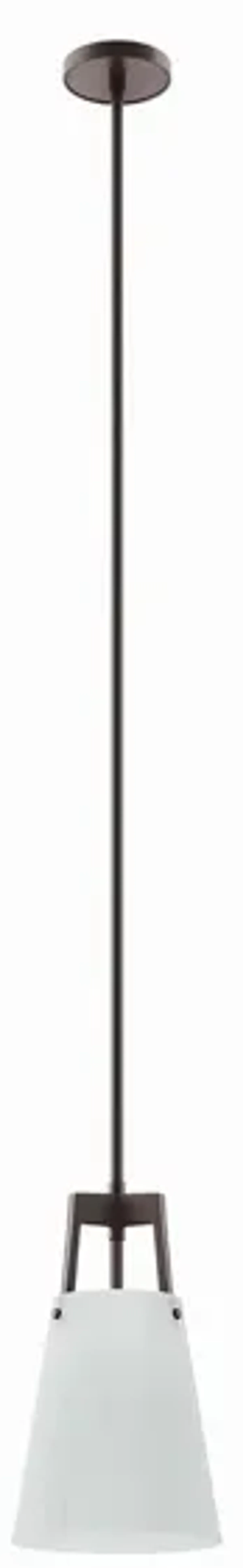 Aspire Pendant Light by Modway White Bronze