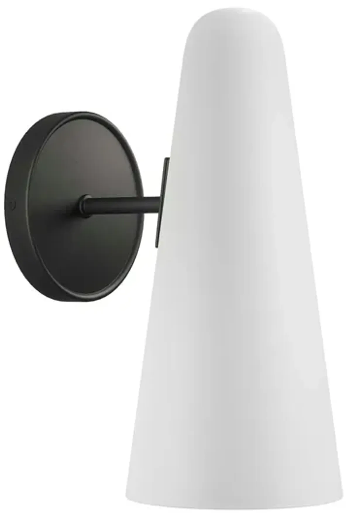 Beacon 1-Light Wall Sconce by Modway Opal Black