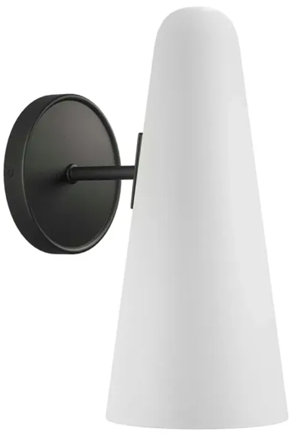 Beacon 1-Light Wall Sconce by Modway Opal Black