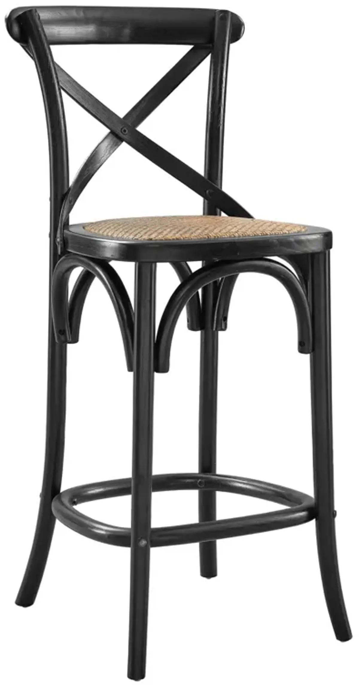 Gear Counter Stool by Modway Natural