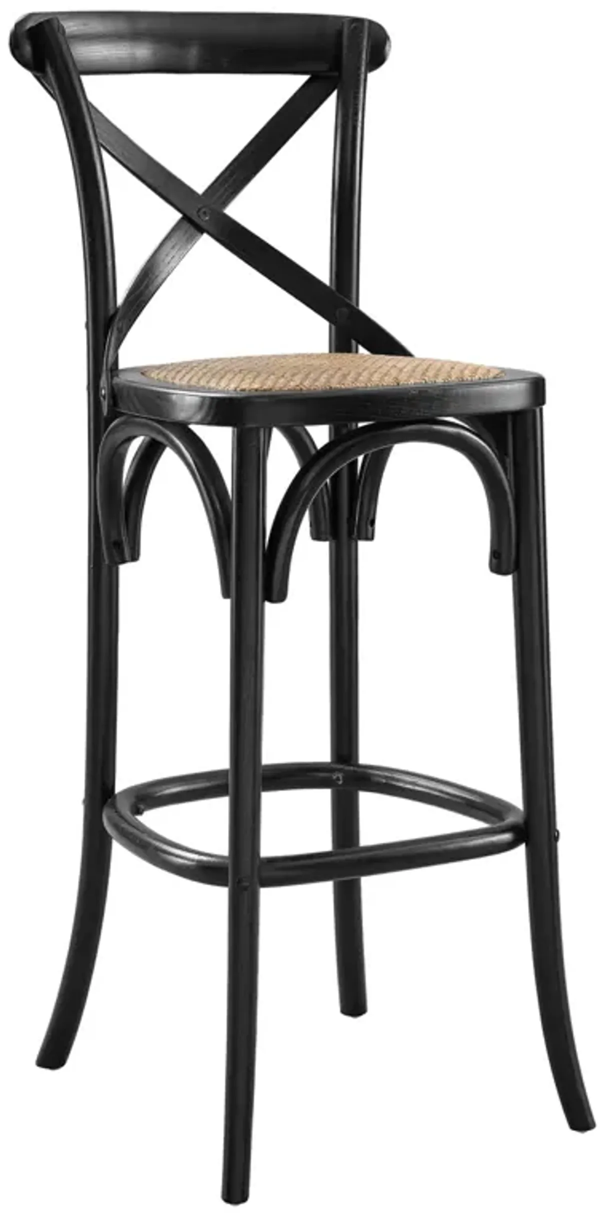 Gear Bar Stool by Modway Walnut