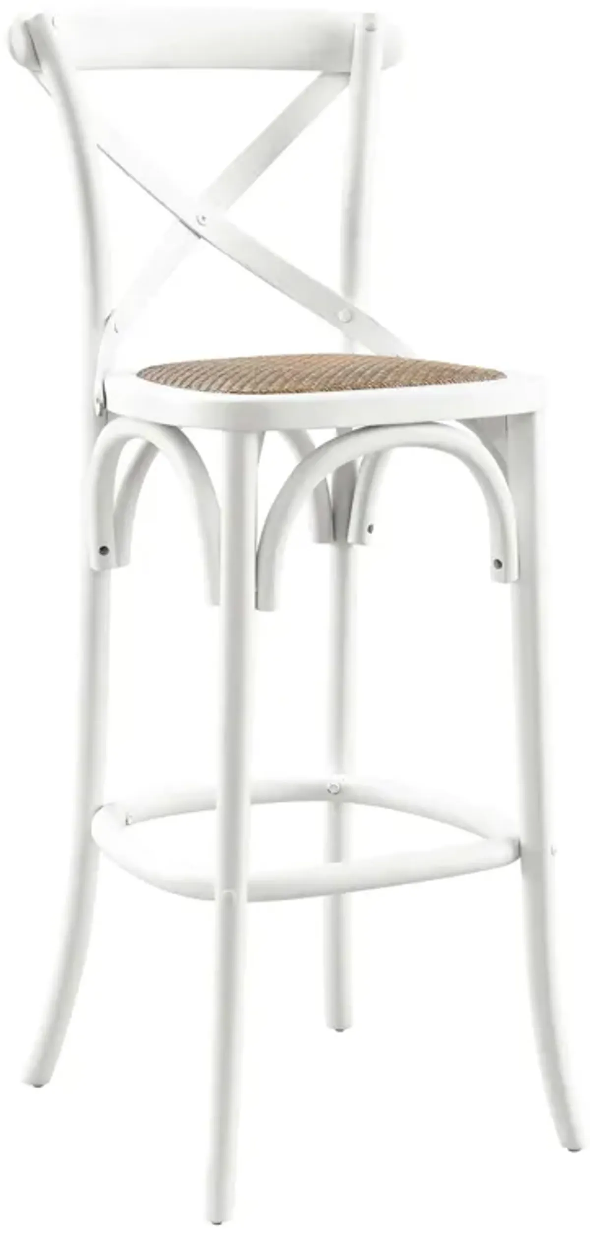 Gear Bar Stool by Modway White