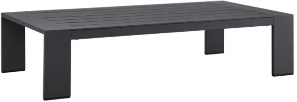 Tahoe Outdoor Patio Powder-Coated Aluminum Coffee Table by Modway Gray