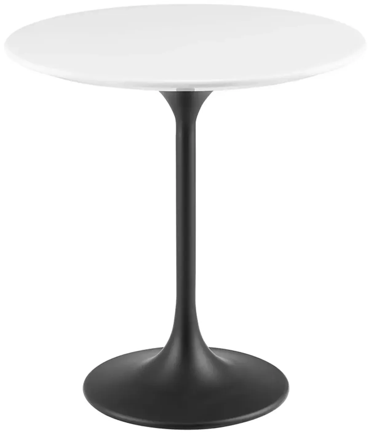 Lippa Round Wood Side Table by Modway 20" / Black White