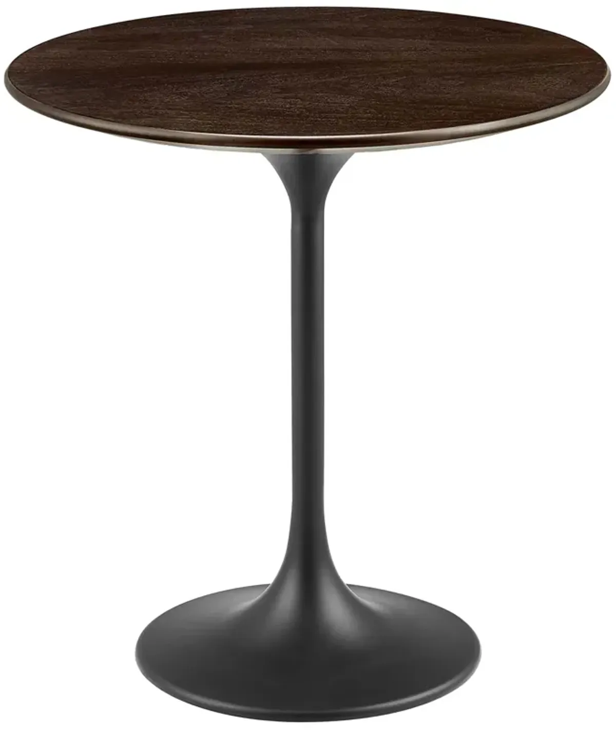 Lippa Round Wood Side Table by Modway 20" / Black Cherry