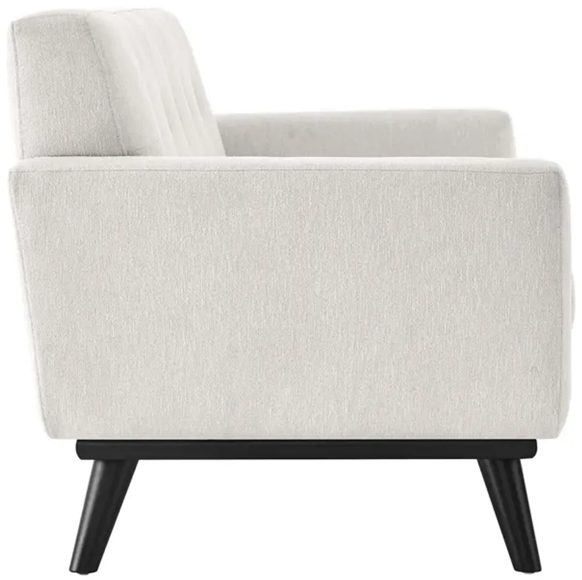 Engage Herringbone Fabric Loveseat by Modway