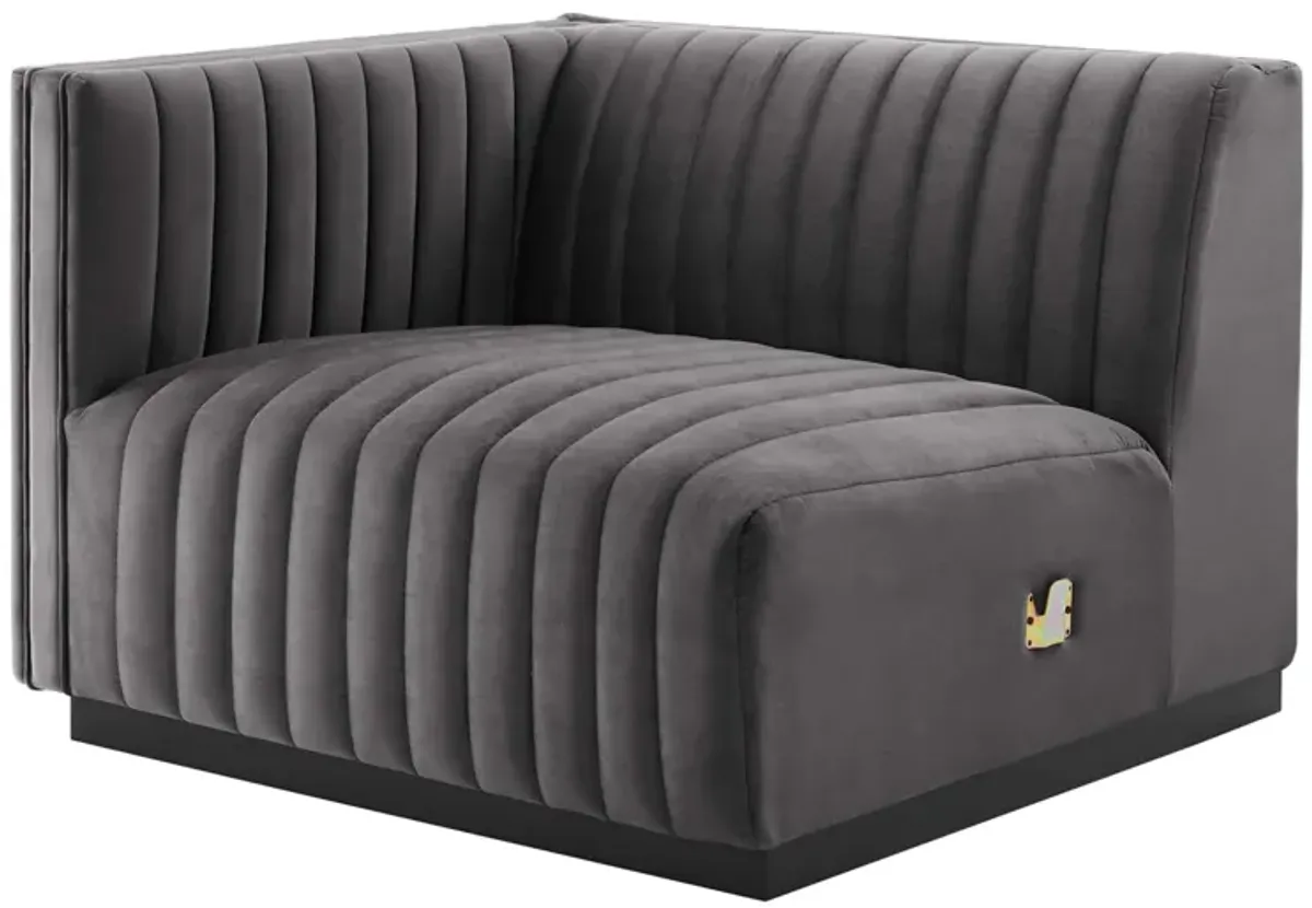 Conjure Channel Tufted Performance Velvet Loveseat by Modway