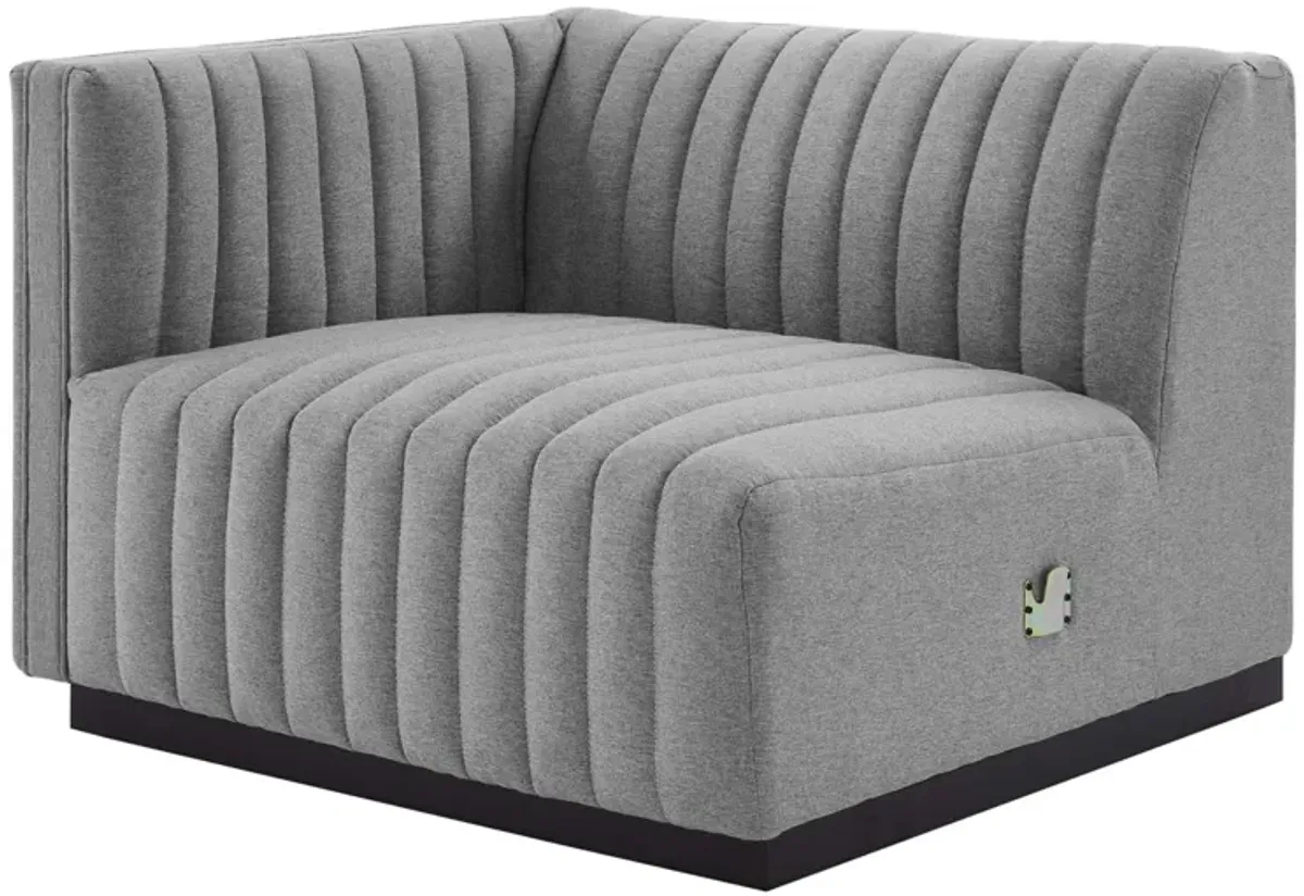 Conjure 4-Piece Channel Tufted Upholstered Fabric Sofa by Modway