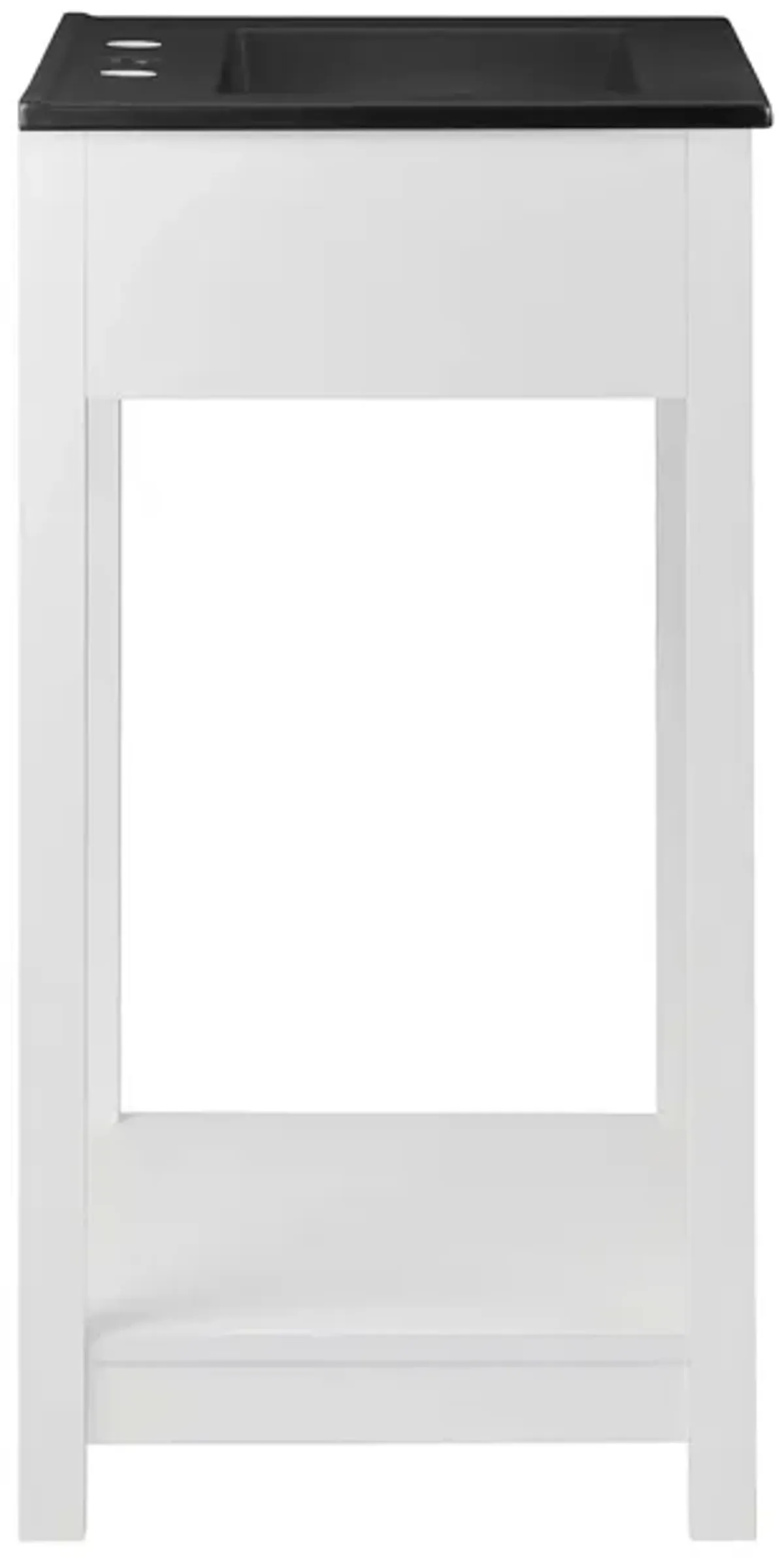 Altura Bathroom Vanity Basin Included by Modway 24" / White Black