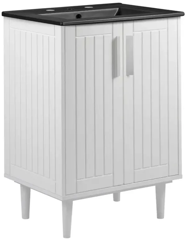 Augusta 24" Bathroom Vanity by Modway 24" / White Black