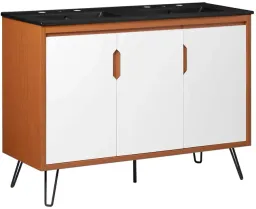 Cherry White Black color