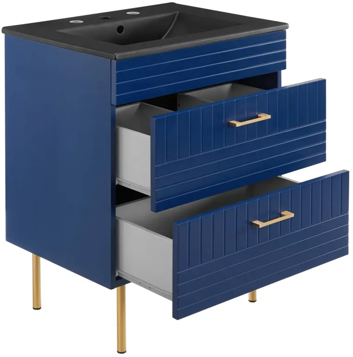 Daybreak Bathroom Vanity Basin Included by Modway 24" / Blue Black