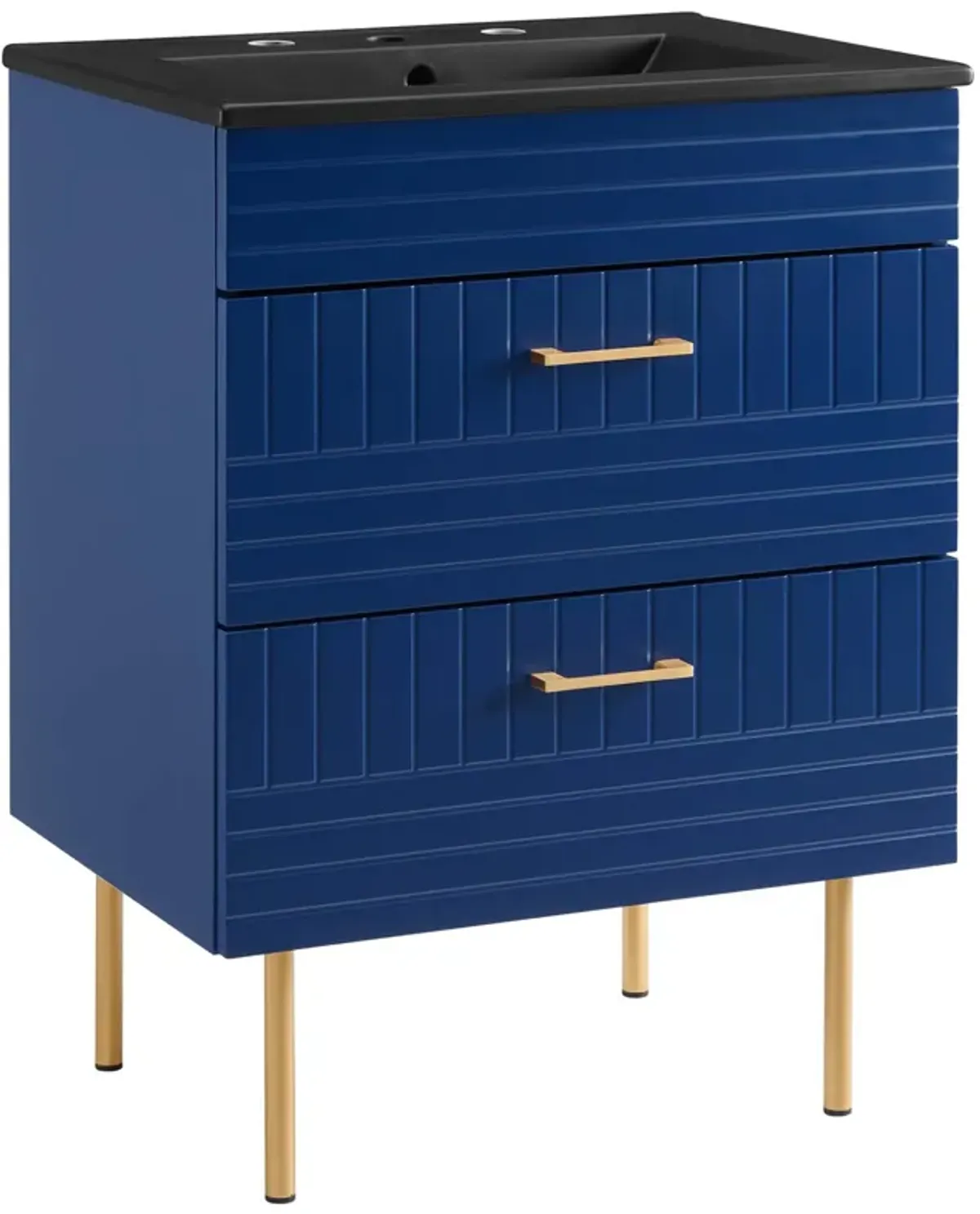 Daybreak Bathroom Vanity Basin Included by Modway 24" / Blue Black