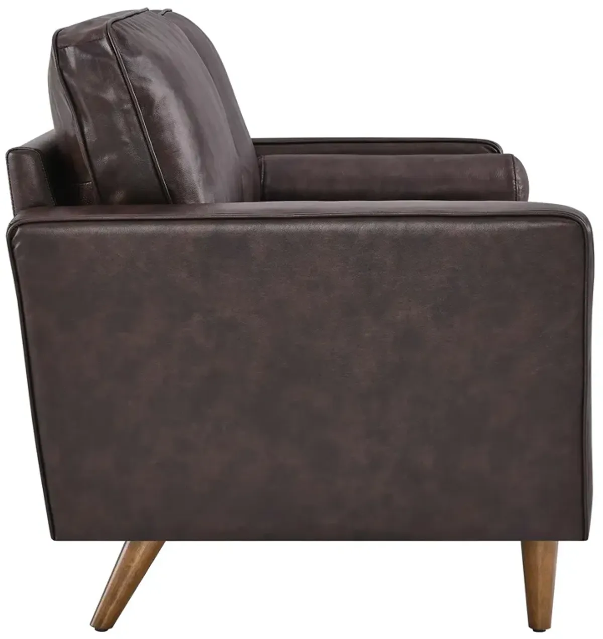 Valour Leather Loveseat by Modway