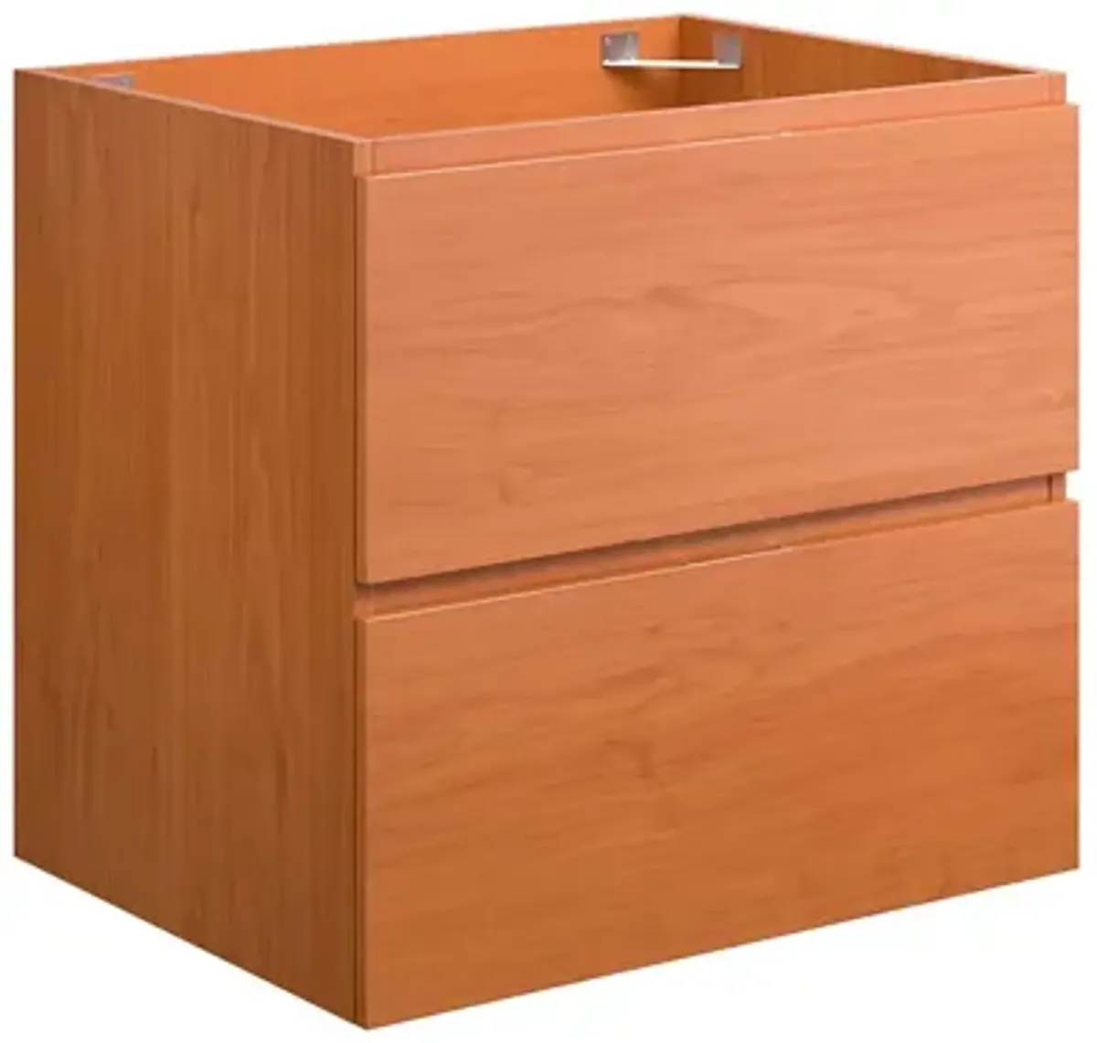 Scenic Wall-Mount Bathroom Cabinet Basin Not Included by Modway 24" / Cherry Walnut