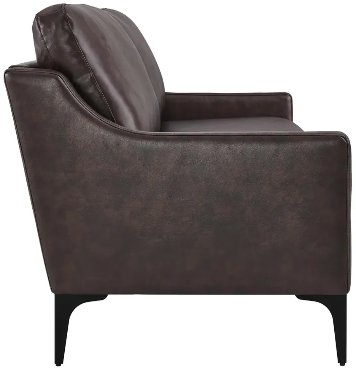 Corland Leather Sofa by Modway