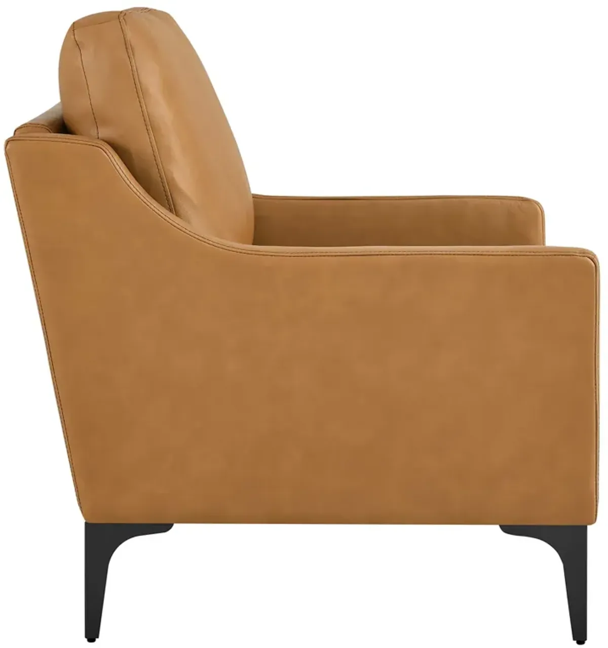Corland Leather Armchair by Modway