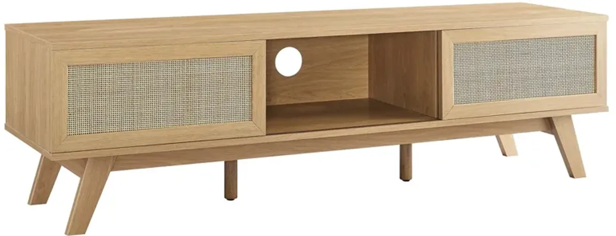 Soma 60" TV Stand by Modway Oak