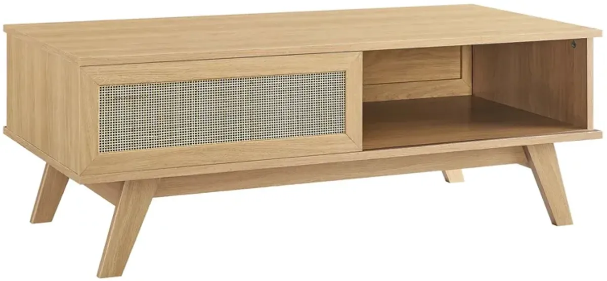 Soma Coffee Table by Modway Walnut