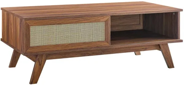 Soma Coffee Table by Modway Walnut