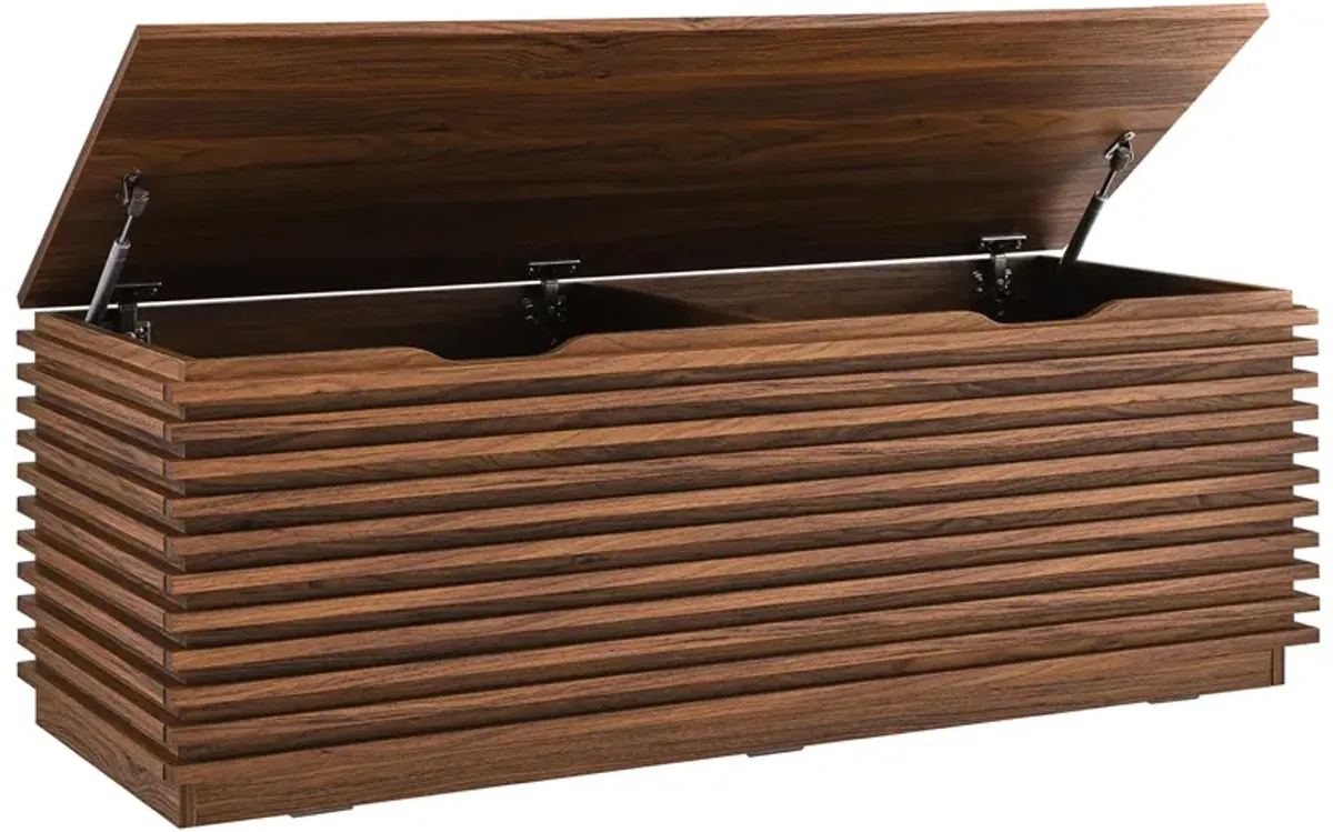Render Storage Bench by Modway Walnut