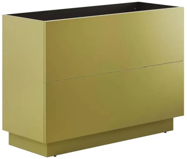 Quantum Bathroom Cabinet Basin Not Included by Modway 48" / Gold