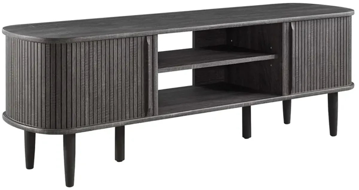 Contour 55" TV Stand by Modway Charcoal