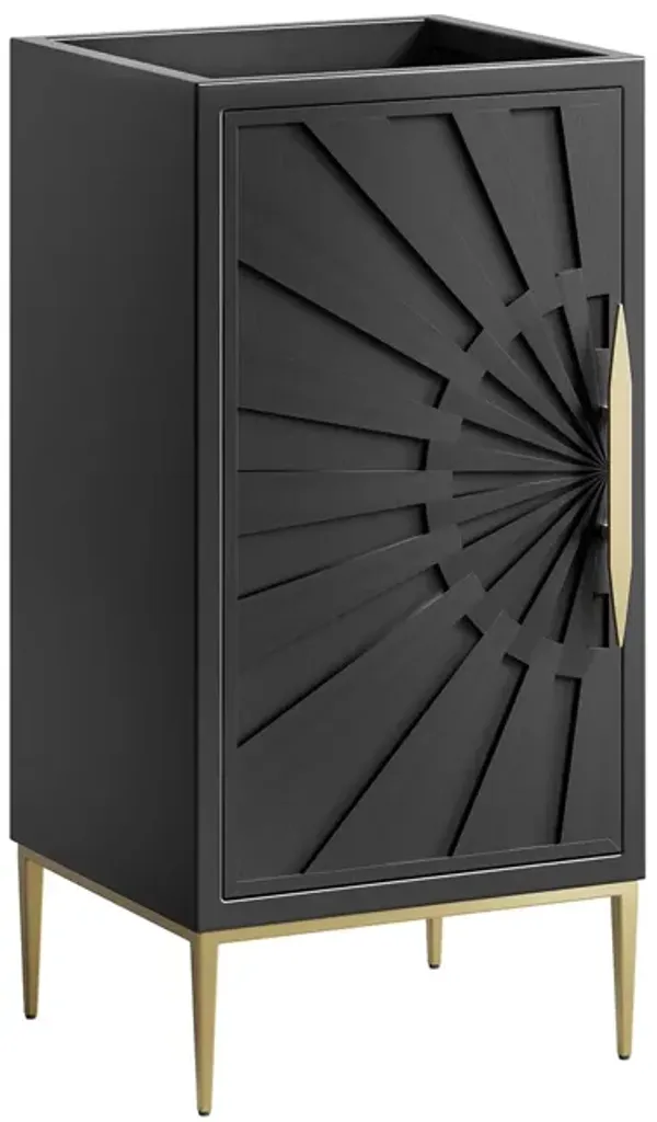 Awaken Bathroom Cabinet Basin Not Included by Modway 18" / Black