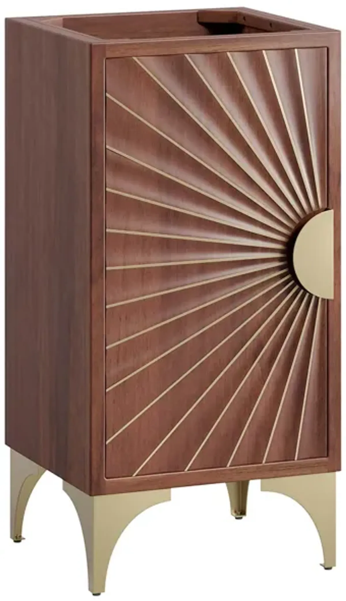 Daylight Bathroom Cabinet Basin Not Included by Modway 48" Single / Walnut