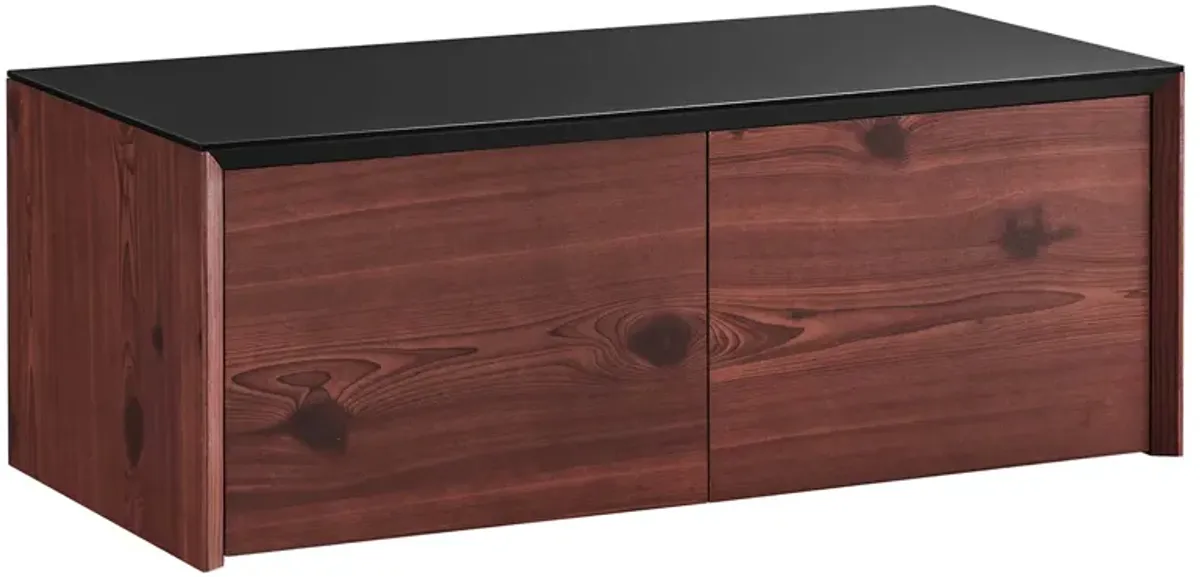 Kinetic Wall-Mount Office Storage Cabinet by Modway White Natural