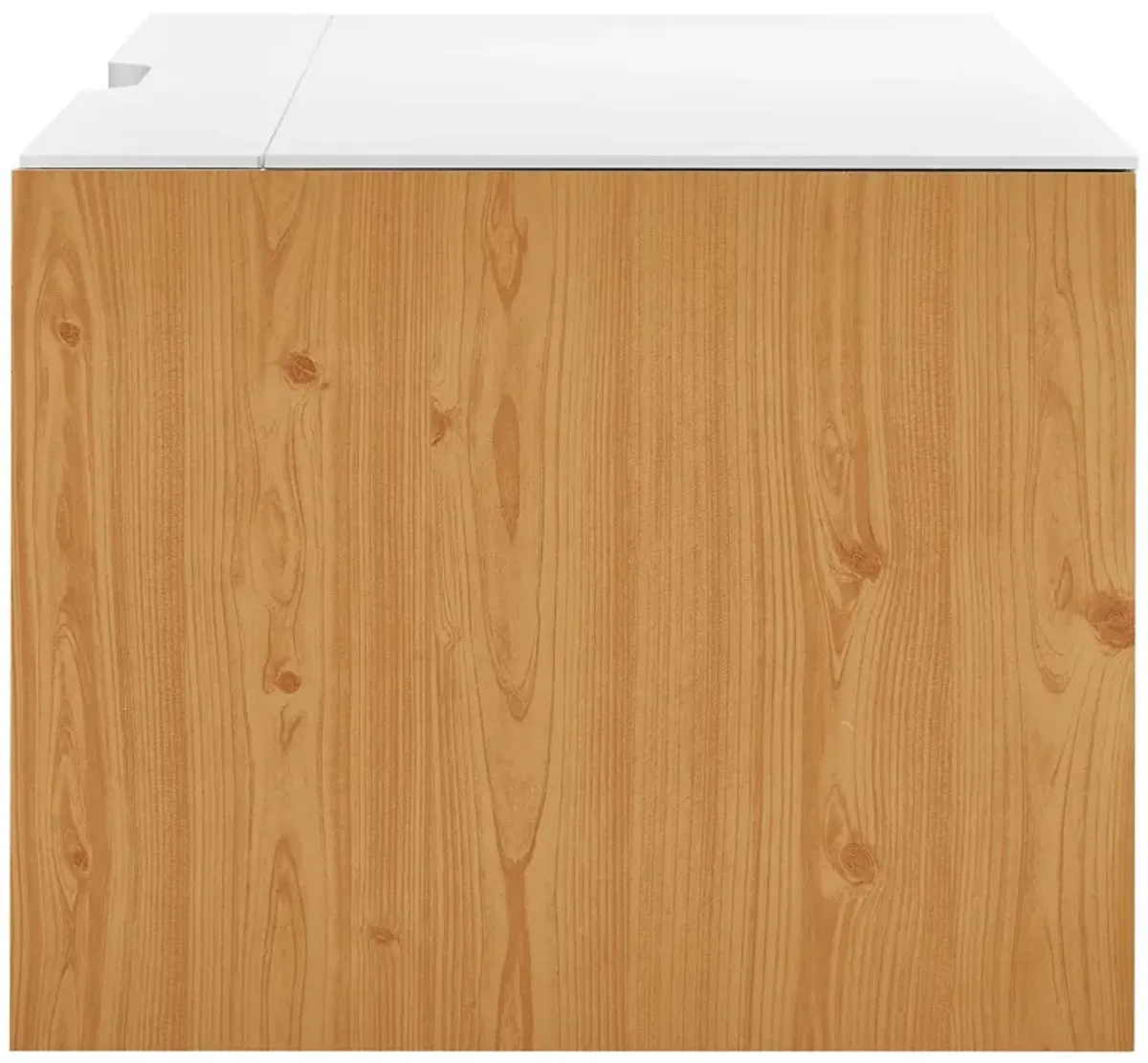 Kinetic 38" Wall-Mount Office Desk by Modway