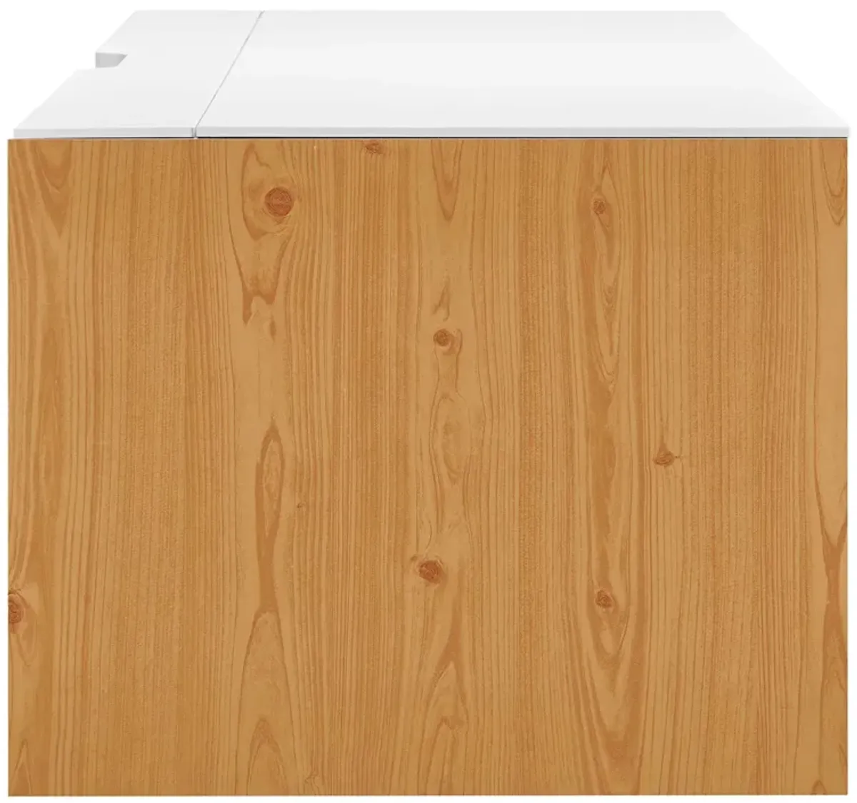 Kinetic 49" Wall-Mount Office Desk by Modway