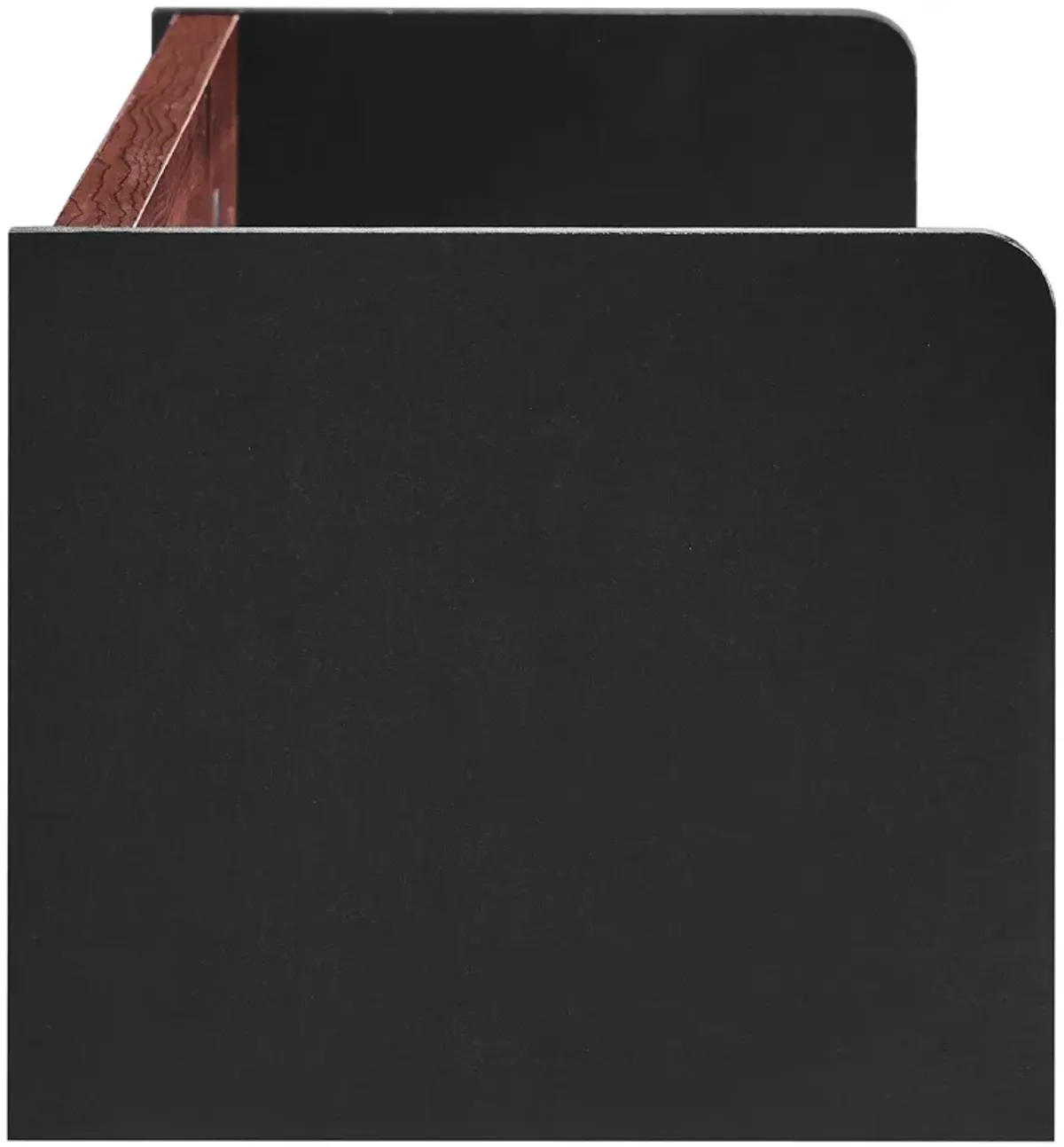 Kinetic Wall-Mount Shelf by Modway Black Cherry