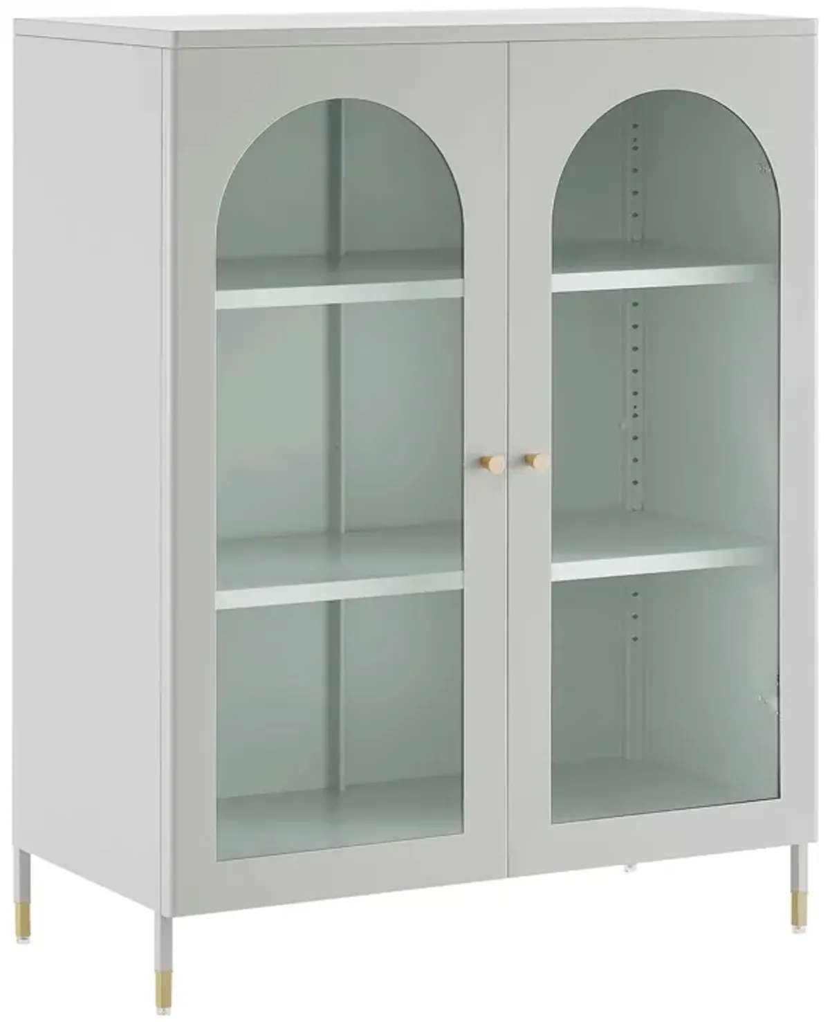 Archway Accent Cabinet by Modway Light Gray