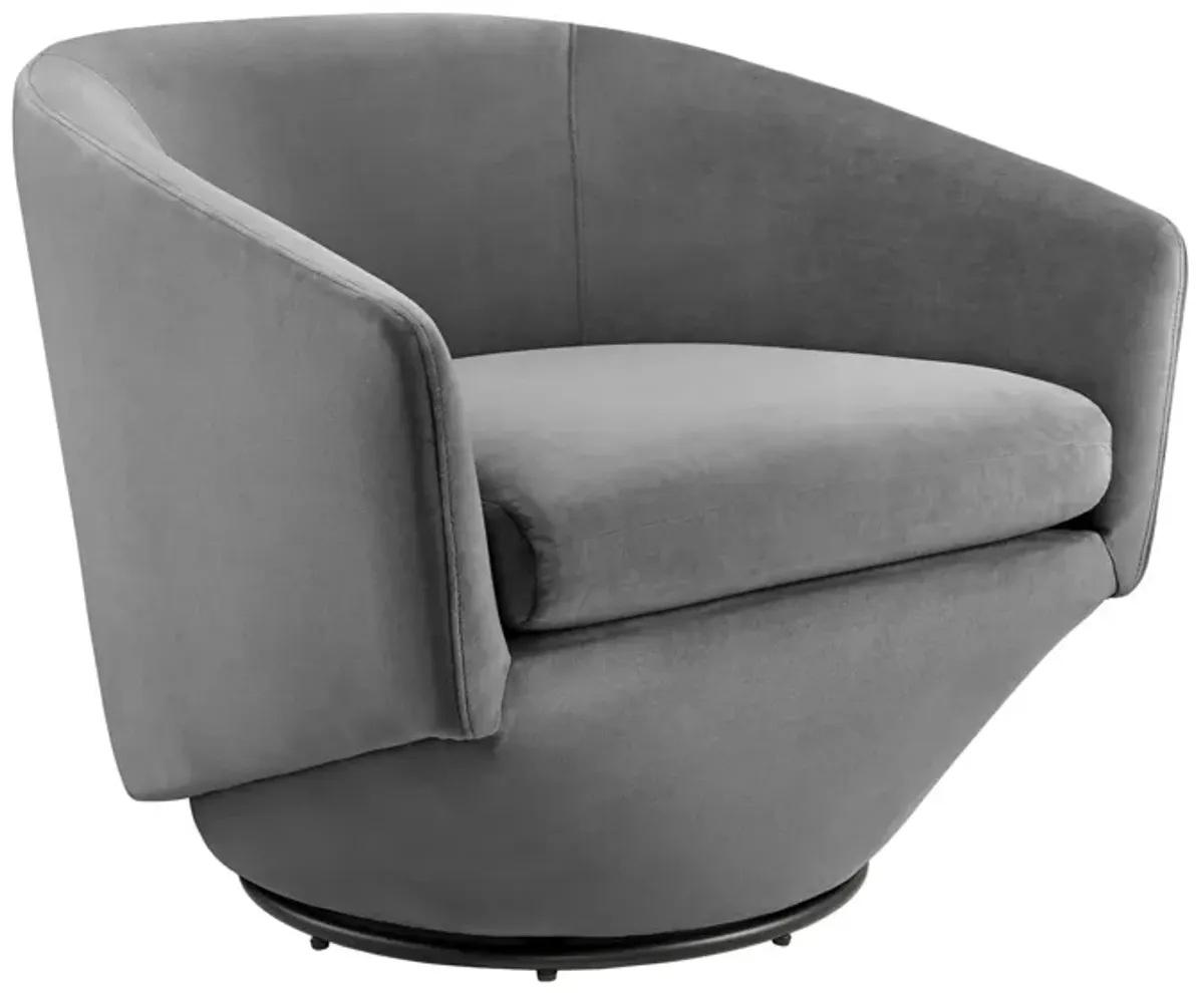 Series Performance Velvet Fabric Swivel Chair by Modway