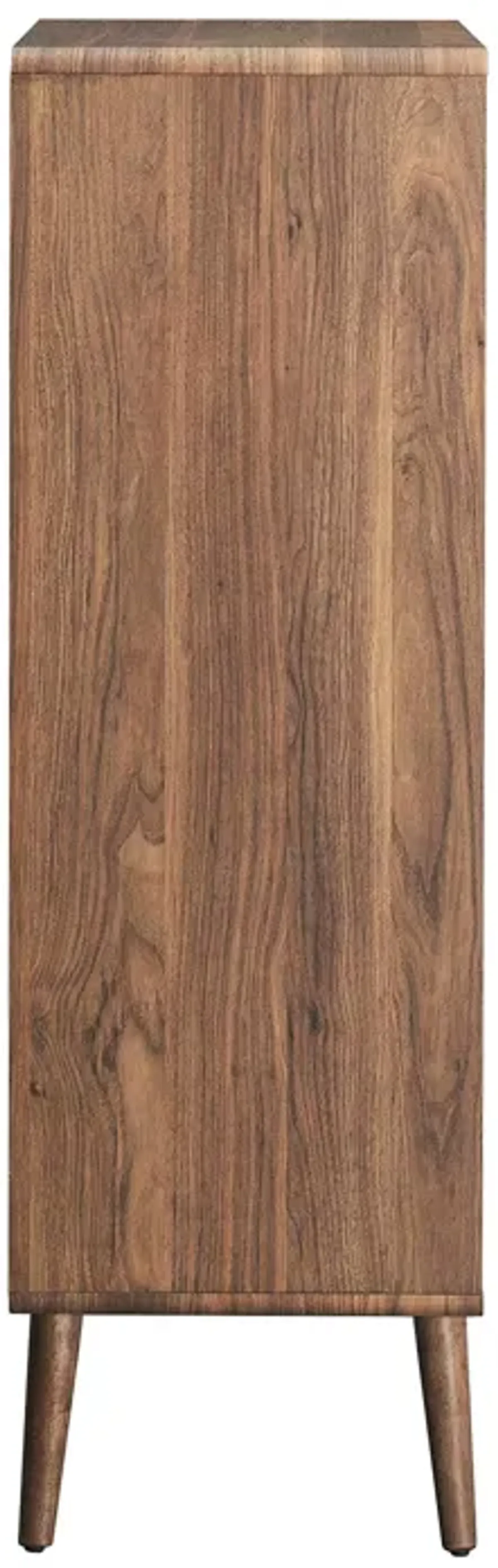 Transmit Display Cabinet Bookshelf by Modway Walnut White