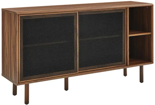 Kurtis 59" Sideboard by Modway Walnut