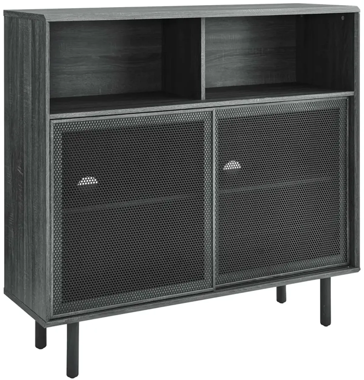 Kurtis 47" Display Cabinet by Modway Oak