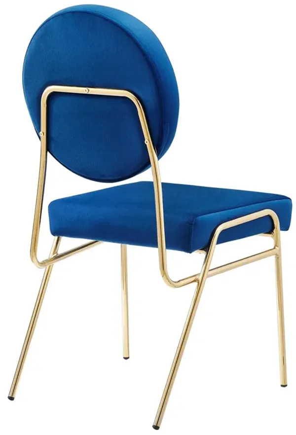 Craft Performance Velvet Dining Side Chair by Modway
