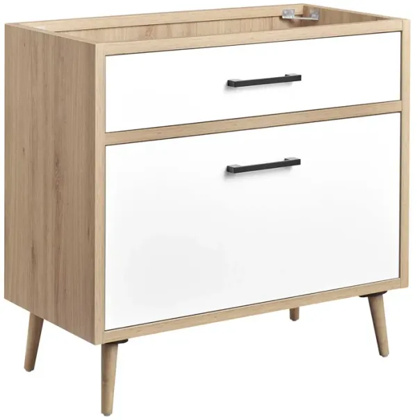 Maverick Bathroom Cabinet Basin Not Included by Modway 36" / Oak White