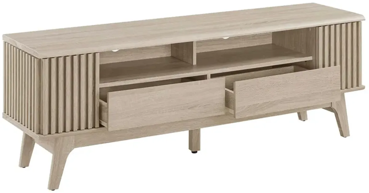 Eudora 60" TV Stand by Modway Oak