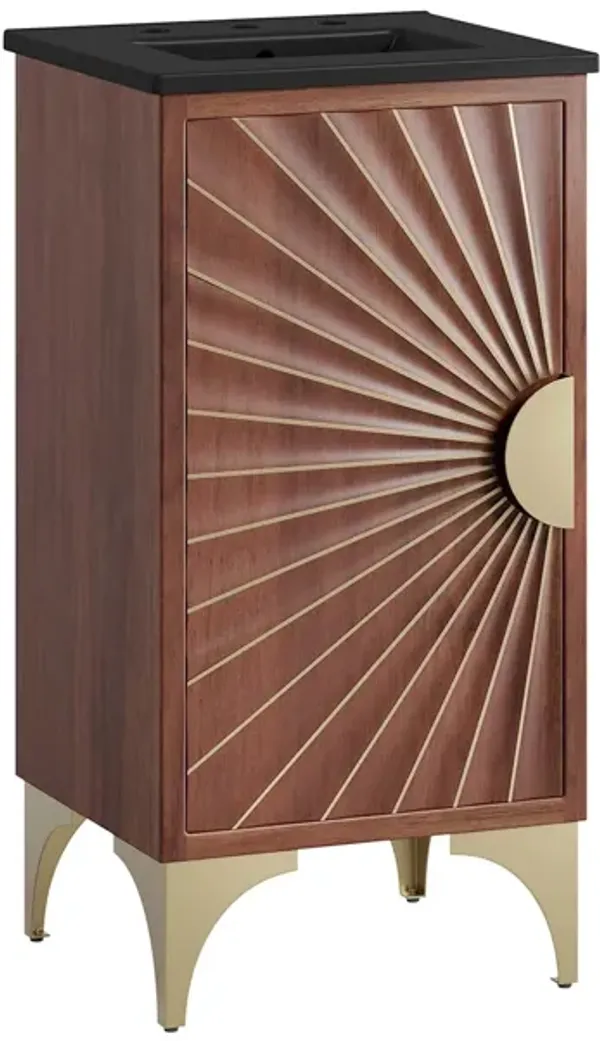 Daylight Bathroom Vanity Basin Included by Modway 18" / Black Walnut