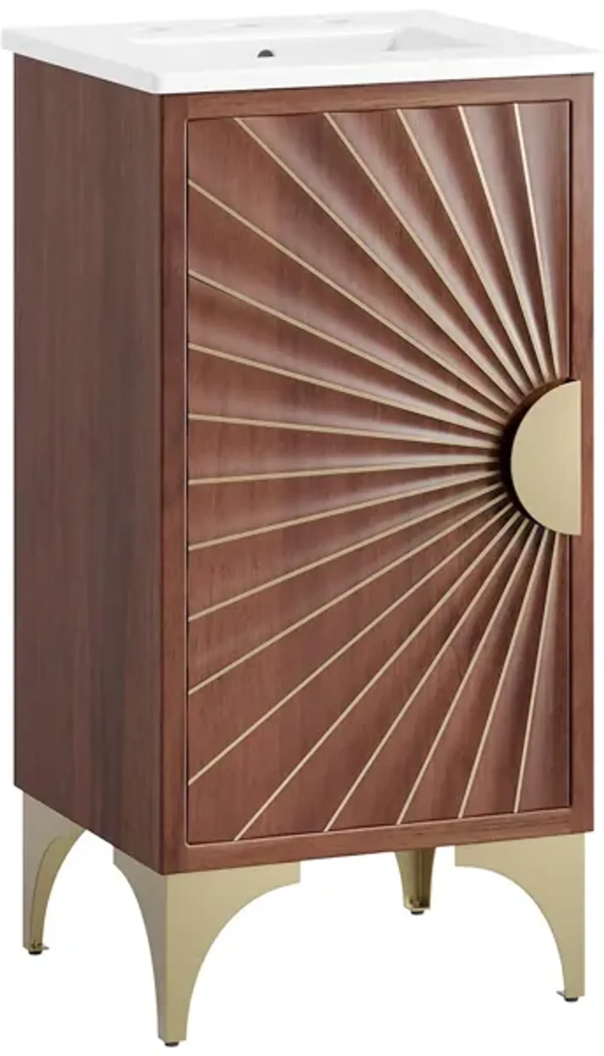 Daylight Bathroom Vanity Basin Included by Modway 30" / Black Walnut