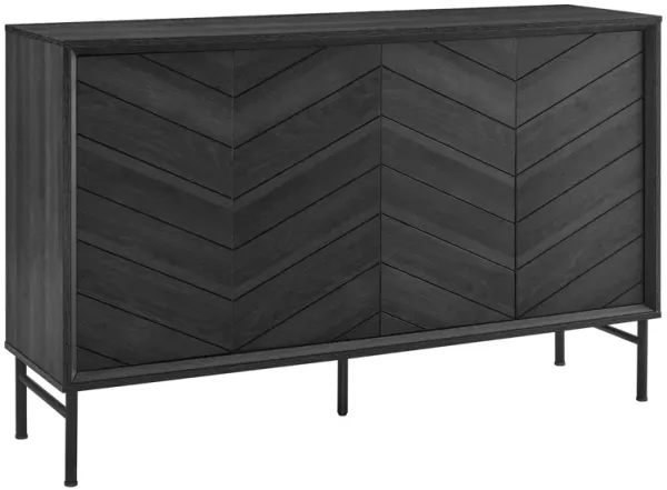 Harper Chevron Sideboard by Modway Black