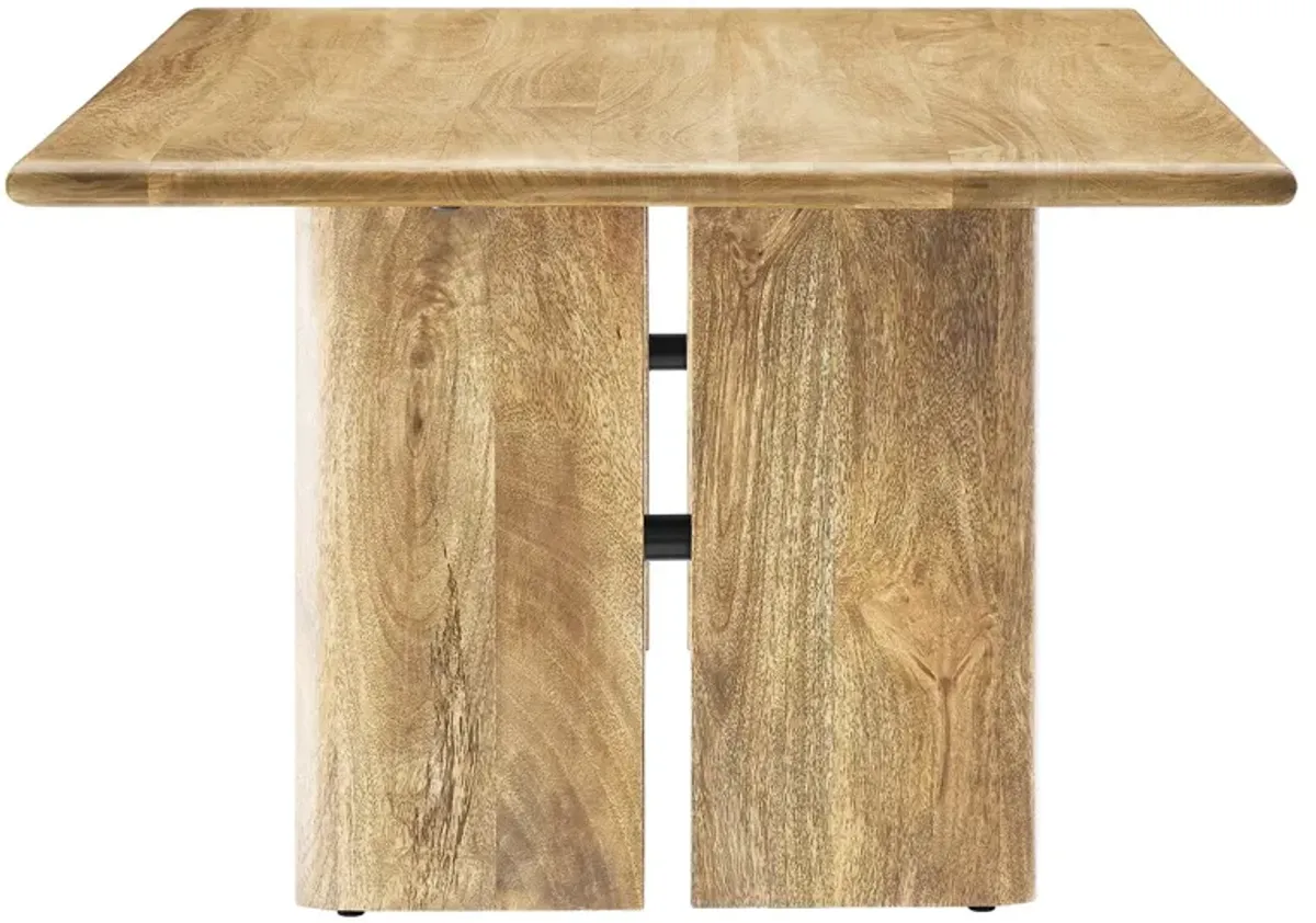 Amistad Wood Coffee Table by Modway Oak